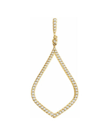 Geometric Diamond Pendant 651979