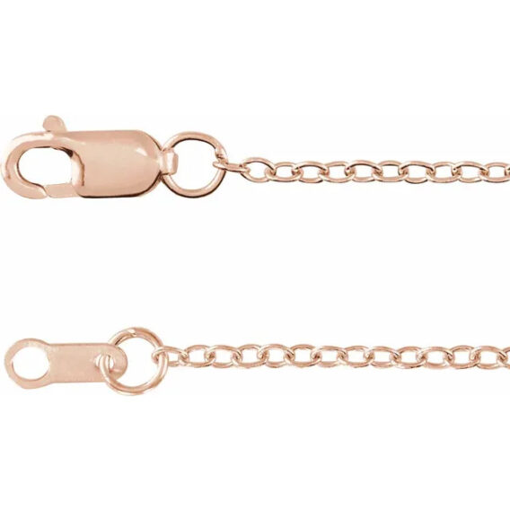 Cable Chain Necklace CH1015 - Image 5