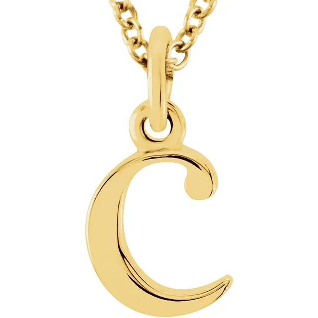 Lowercase Initial Necklace - 85780 - Image 6