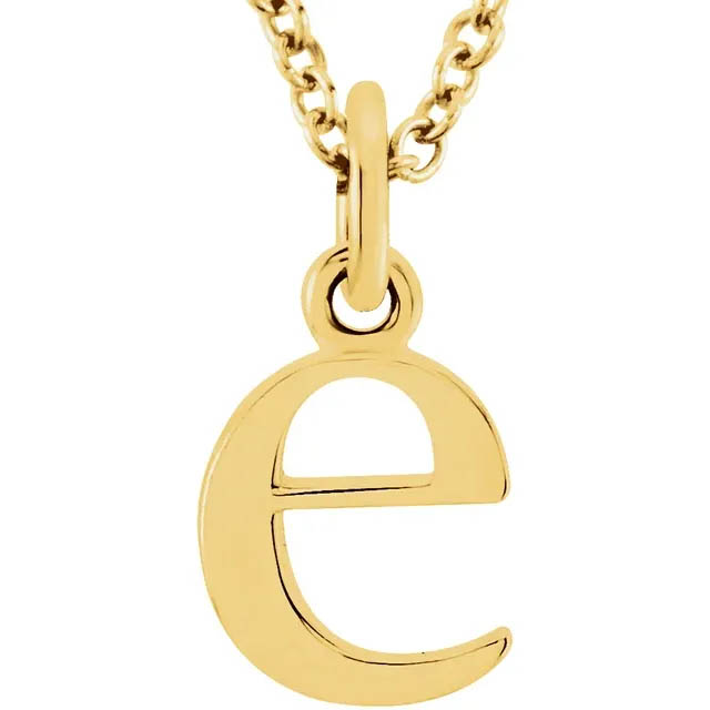 Lowercase Initial Necklace - 85780 - Image 8