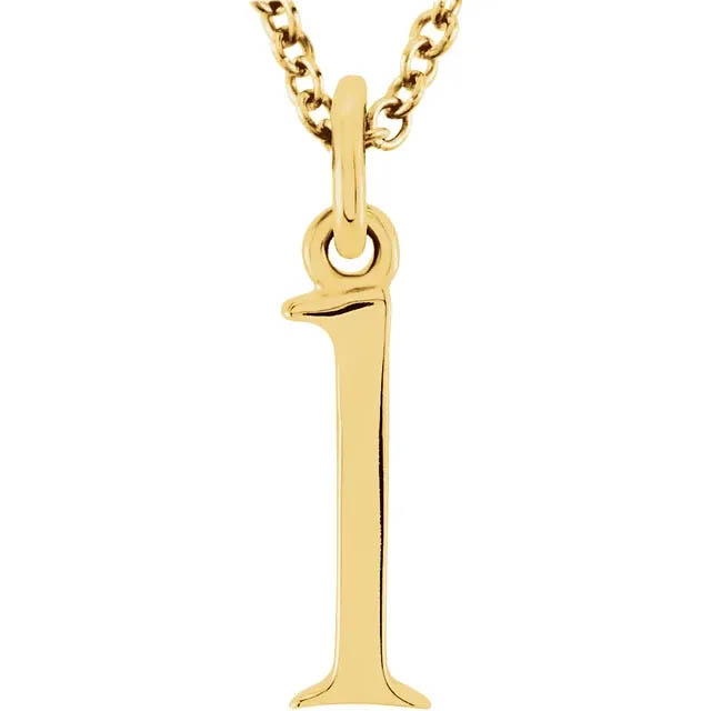 Lowercase Initial Necklace - 85780 - Image 14