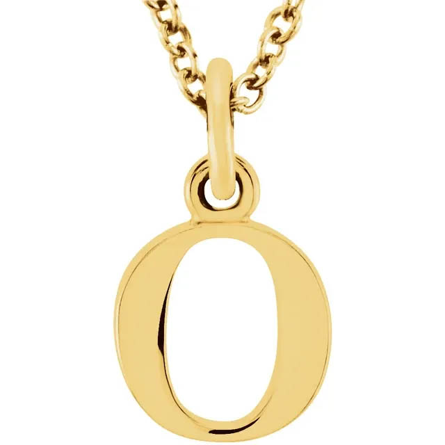 Lowercase Initial Necklace - 85780 - Image 17