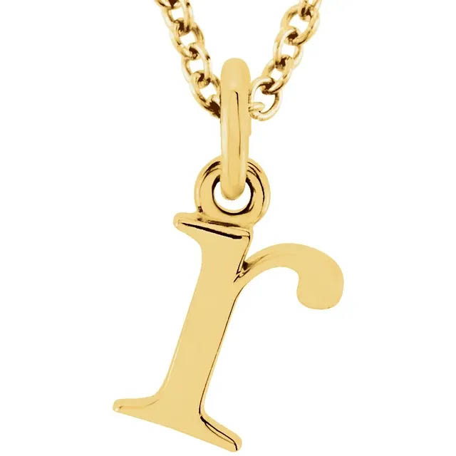 Lowercase Initial Necklace - 85780 - Image 20