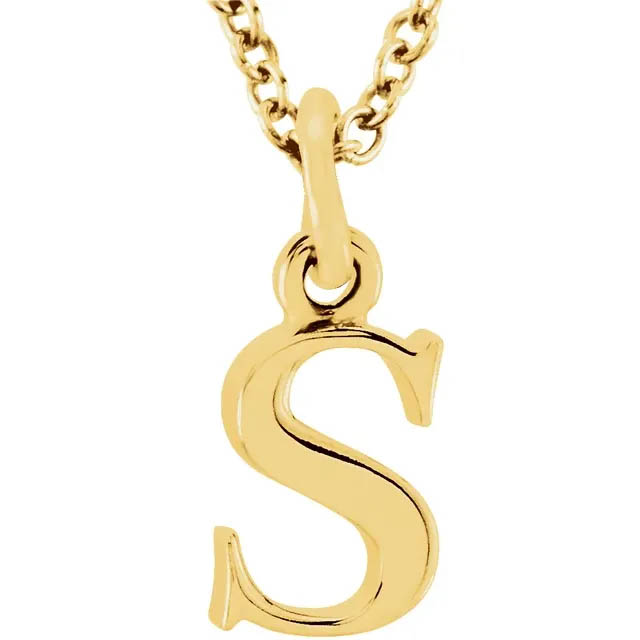 Lowercase Initial Necklace - 85780 - Image 21