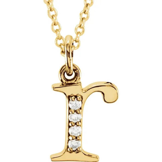 Initial Necklace or Pendant - 85803 POPULAR CHOICE - Image 2