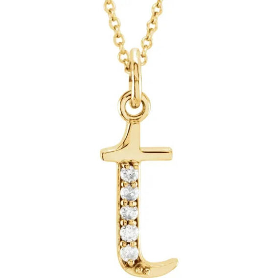 Initial Necklace or Pendant - 85803 POPULAR CHOICE - Image 7