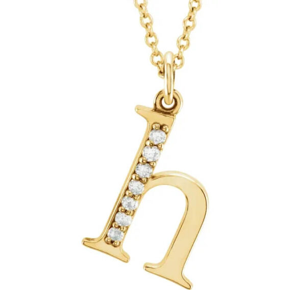 Initial Necklace or Pendant - 85803 POPULAR CHOICE - Image 8