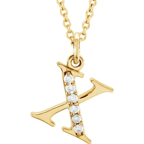 Initial Necklace or Pendant - 85803 POPULAR CHOICE - Image 11