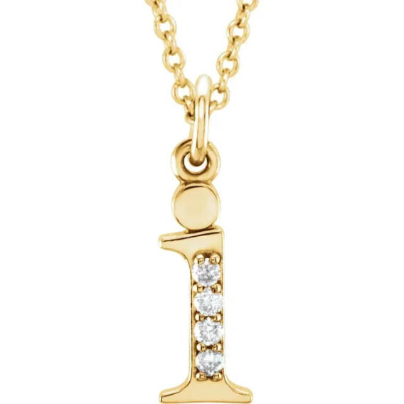 Initial Necklace or Pendant - 85803 POPULAR CHOICE - Image 12