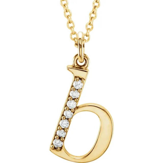 Initial Necklace or Pendant - 85803 POPULAR CHOICE - Image 14