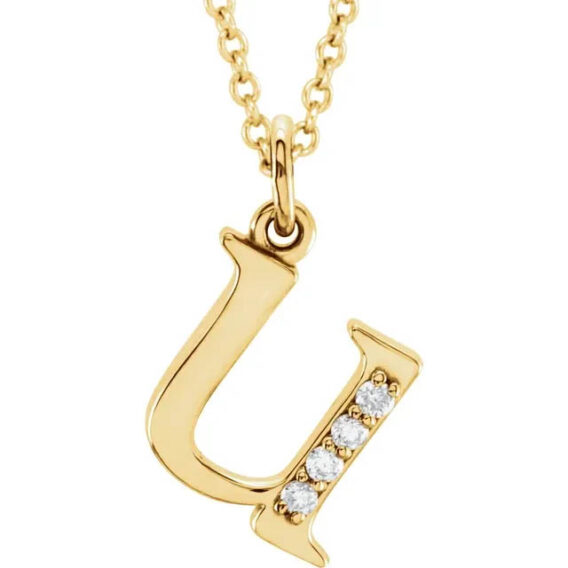 Initial Necklace or Pendant - 85803 POPULAR CHOICE - Image 15