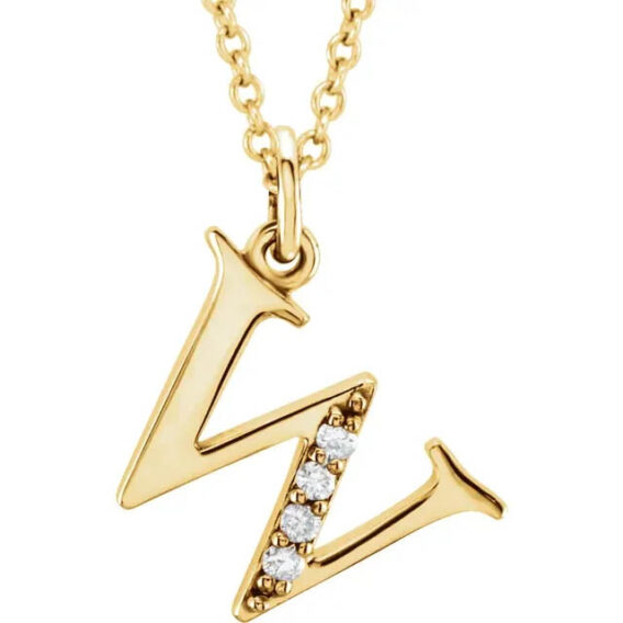 Initial Necklace or Pendant - 85803 POPULAR CHOICE - Image 17