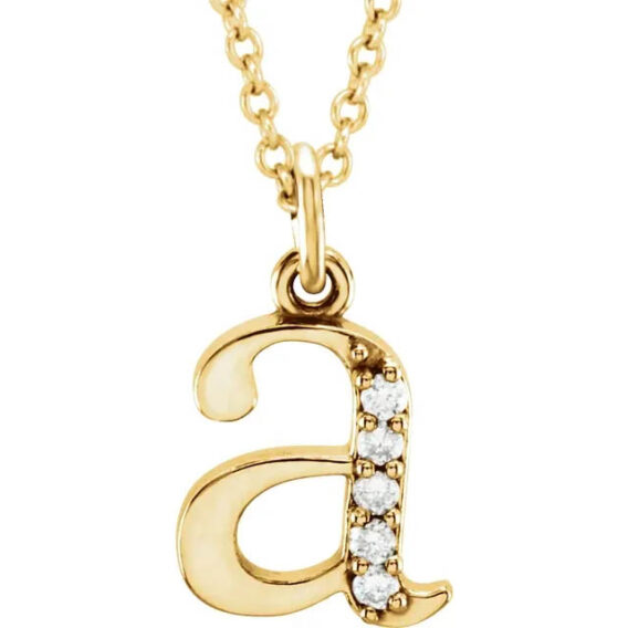 Initial Necklace or Pendant - 85803 POPULAR CHOICE - Image 19
