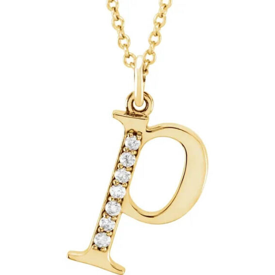 Initial Necklace or Pendant - 85803 POPULAR CHOICE - Image 20