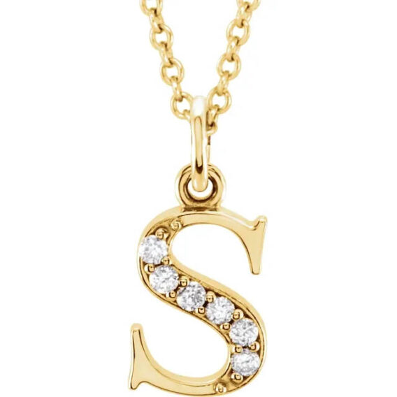 Initial Necklace or Pendant - 85803 POPULAR CHOICE - Image 21