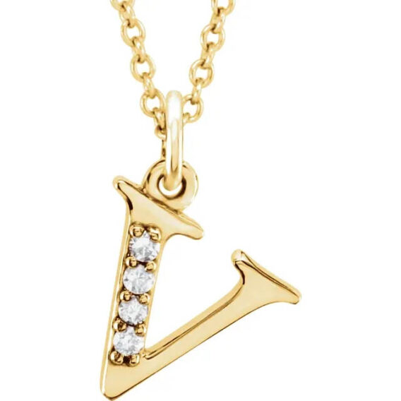 Initial Necklace or Pendant - 85803 POPULAR CHOICE - Image 24