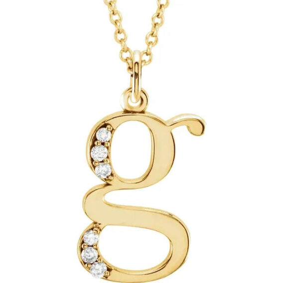 Initial Necklace or Pendant - 85803 POPULAR CHOICE - Image 25