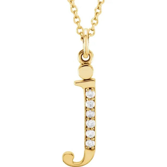 Initial Necklace or Pendant - 85803 POPULAR CHOICE - Image 26