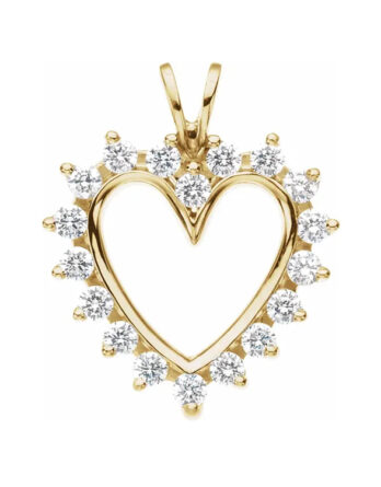 Diamond Heart Pendant 60746