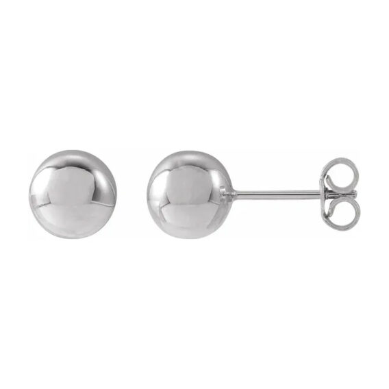 Stud Earrings, Gold Ball Design - 689073 POPULAR CHOICE - Image 12