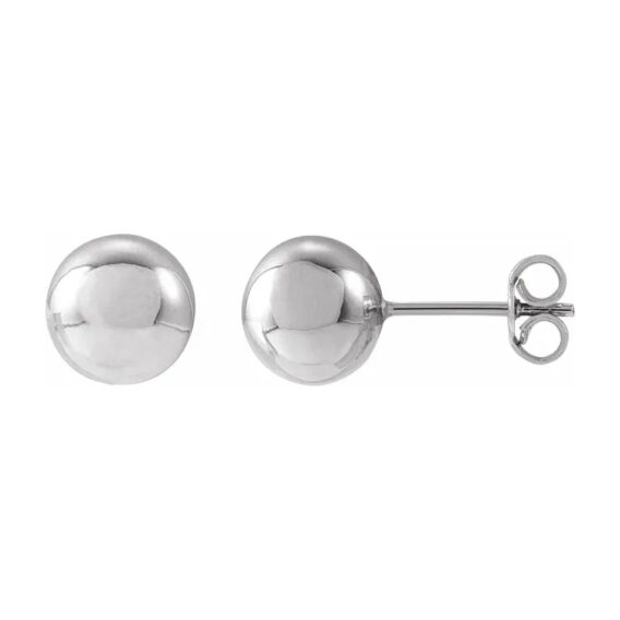 Stud Earrings, Gold Ball Design - 689073 POPULAR CHOICE - Image 13