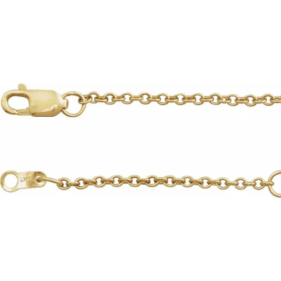 Cable Chain Necklace CH1015 - Image 3