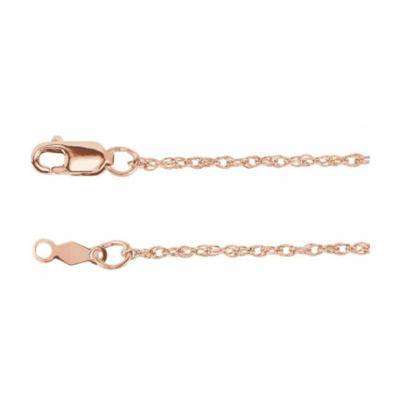 Chain Bracelet, (.75mm, 1mm, 1.25mm, 1.5mm) Rope Chain - CH468 - Image 9