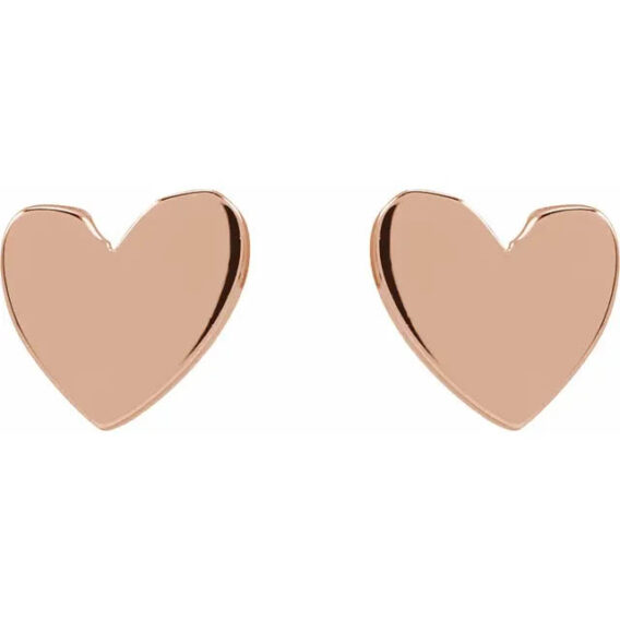 Heart Stud Earrings 88158 - Image 12