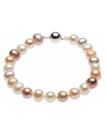 Pearl Bracelet, Multi-Color Freshwater Pearls -  67630