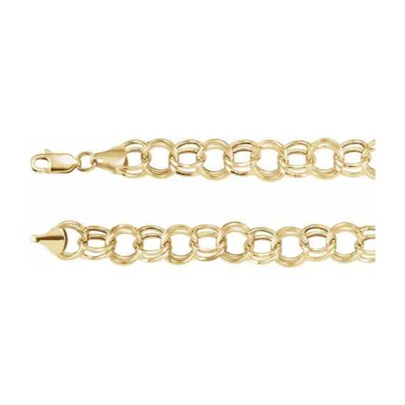 Chain Bracelet, 5.7mm Double Cable Chain - 651630 - Image 2