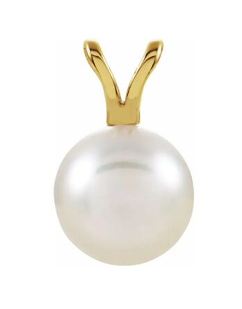 Solitaire Akoya Pearl Pendant- 61619 POPULAR CHOICE