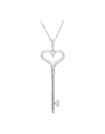 Heart Key Necklace -  67745
