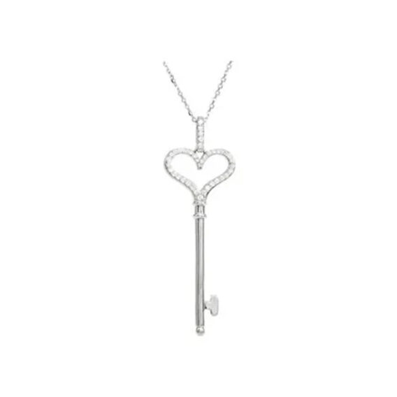 Heart Key Necklace -  67745