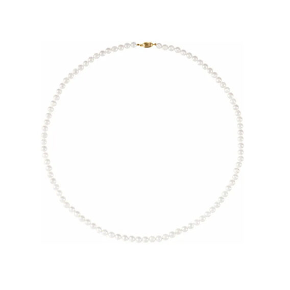 24" Akoya Cultured Pearl Necklace 61202 - POPULAR CHOICE