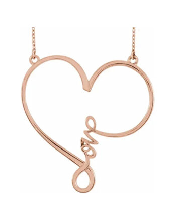 Love Heart Necklace - 85507