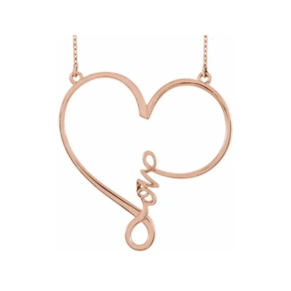 Love Heart Necklace - 85507