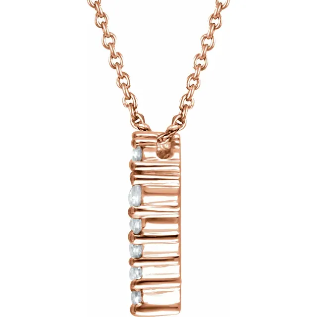 Diamond Heart Necklace - 651759 - Image 4
