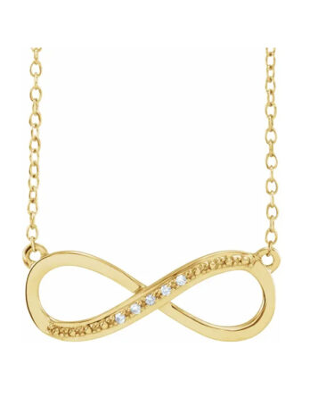 Diamond Infinity Necklace 651091 - POPULAR CHOICE