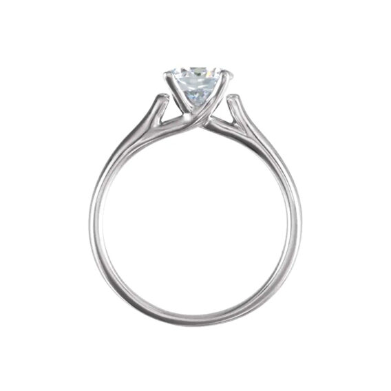 Engagement Ring, Solitaire Diamond Style - 64152 - Image 2