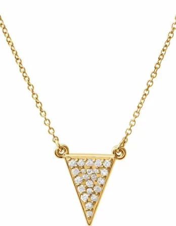 Triangle Diamond Necklace 86423