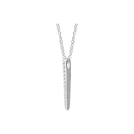 Vertical Bar Diamond Necklace 652217 - Image 2