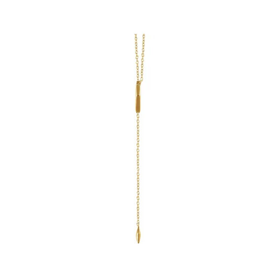 Y Necklace, Geometric Style - 652303 - Image 2