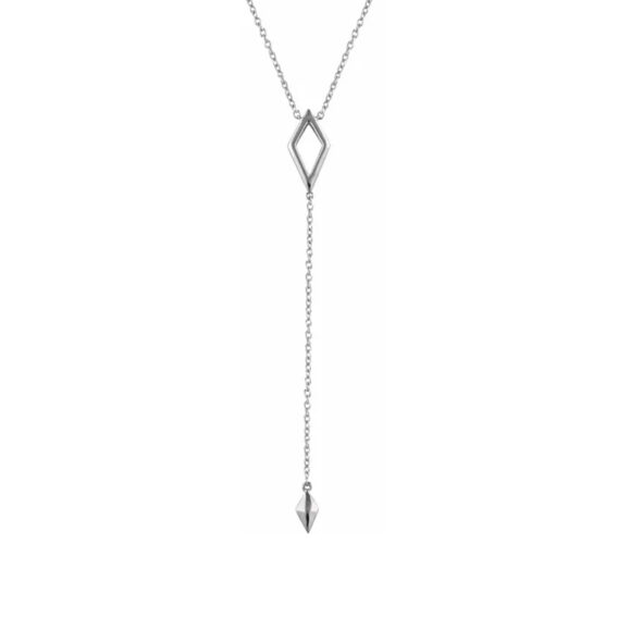 Y Necklace, Geometric Style - 652303 - Image 4