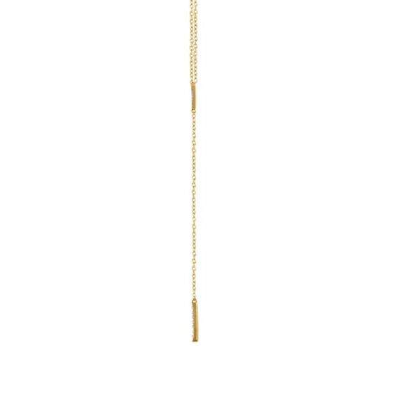 Y Necklace, Diamond Triangle Style - 652300 - Image 2