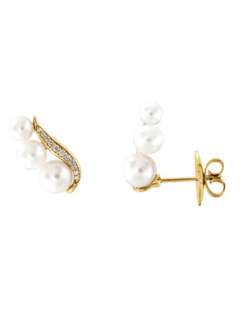 Diamond and Pearl Ear Climbers 86507