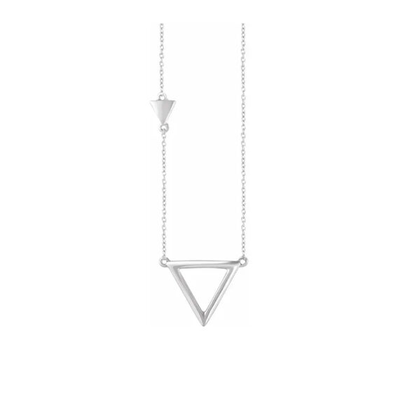 Necklace, Triangle Design - 652395 - Image 3
