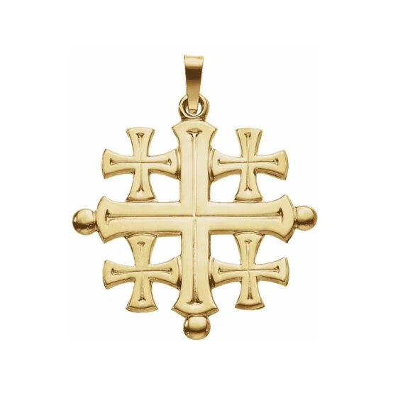 Jerusalem Cross Pendant - R16148