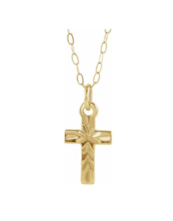 Youth Cross Necklace - 19527