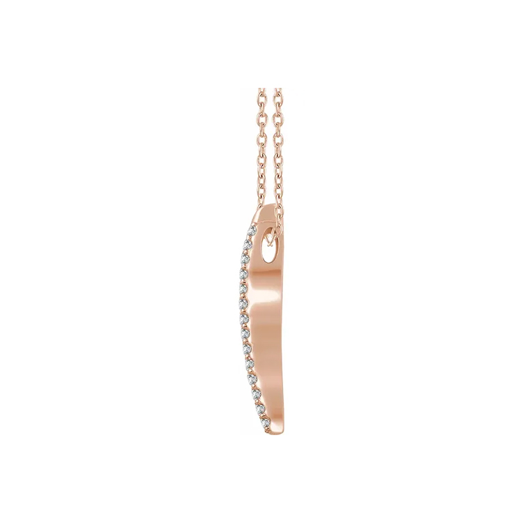 Diamond Bar Necklace 652346 - Image 2