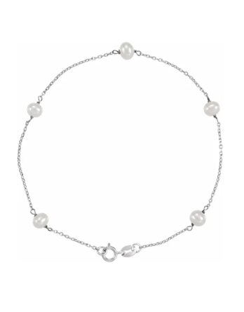 Pearl Bracelet, Five Station Style - CH188
